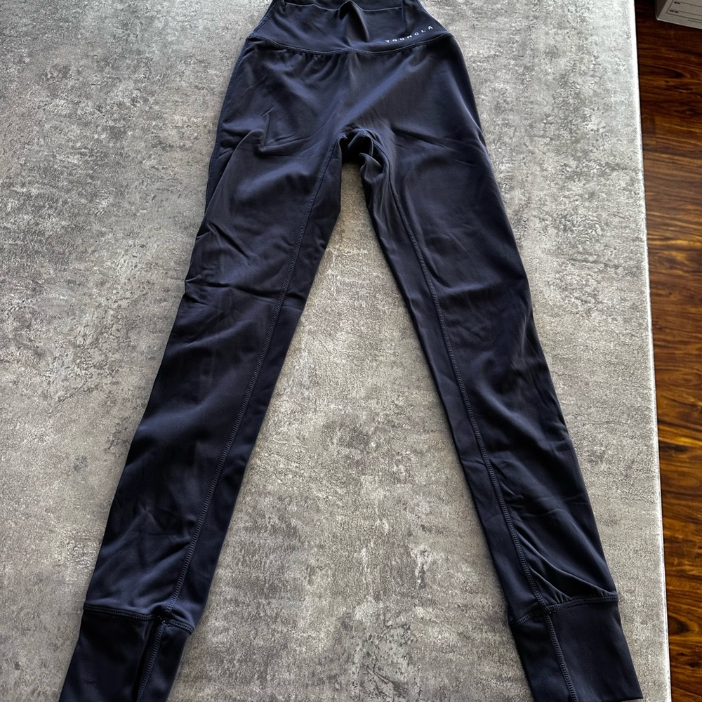 YoungLA W212 Leggings - Navy Blue